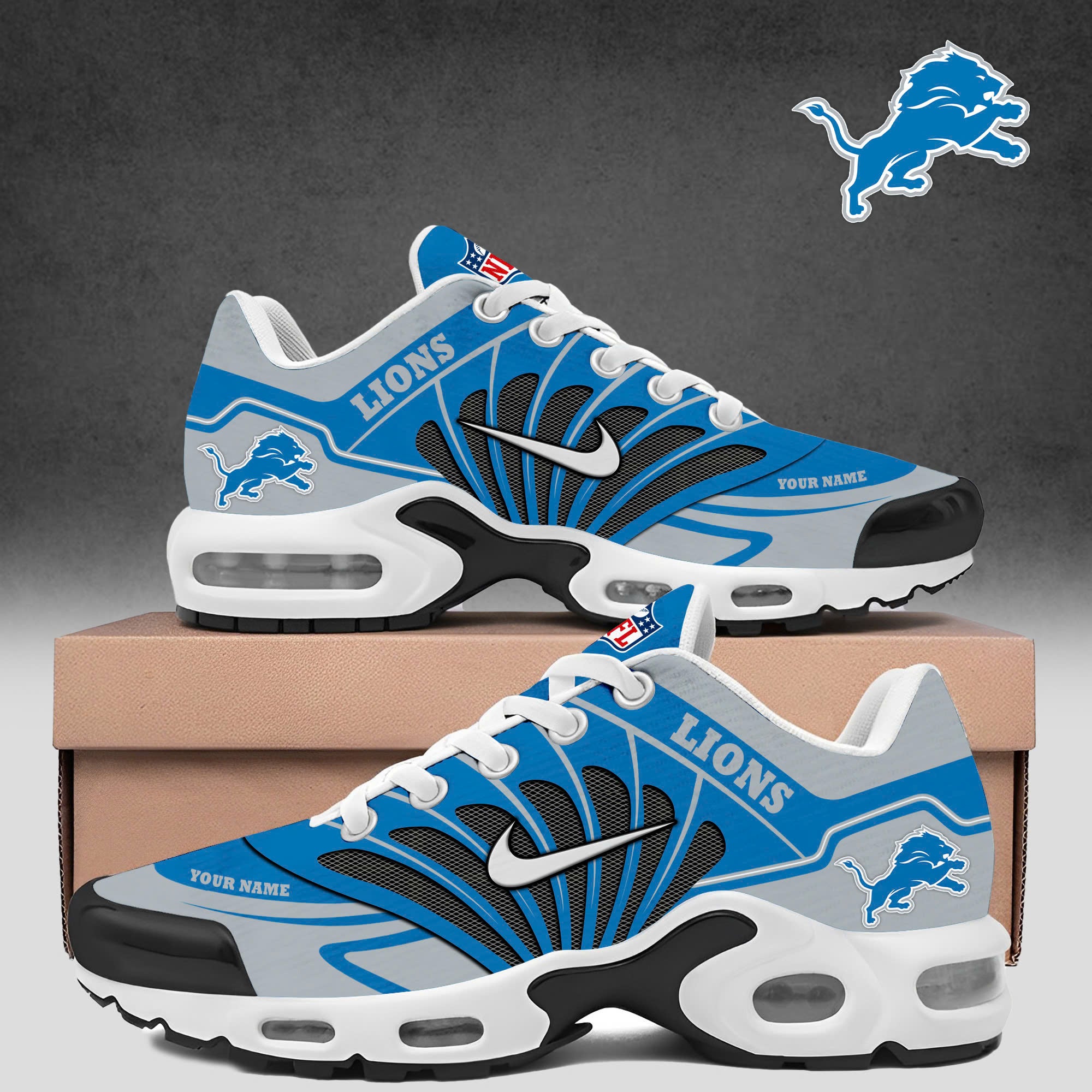 Kirklynnagency Detroit Lions TN Shoes Sneakers For Men And Women (1)