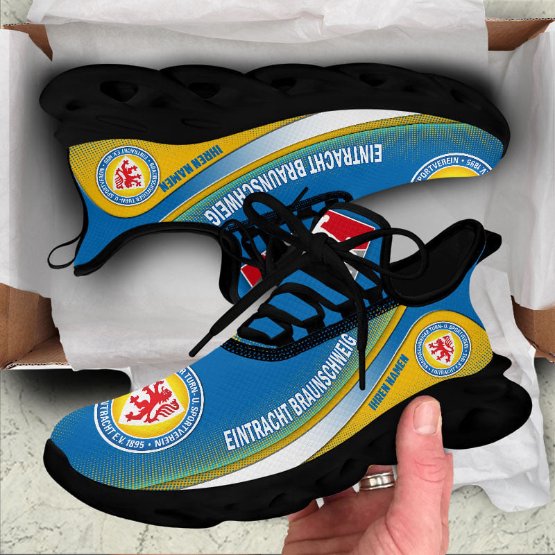 Kirklynnagency Eintracht Braunschweig Max Soul Shoes Sneakers For Men And Women 1 (6)