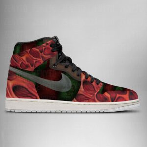 Kirklynnagency Freddy Krueger Halloween AJ1 High Sneakers Shoes For Men And Women (2)