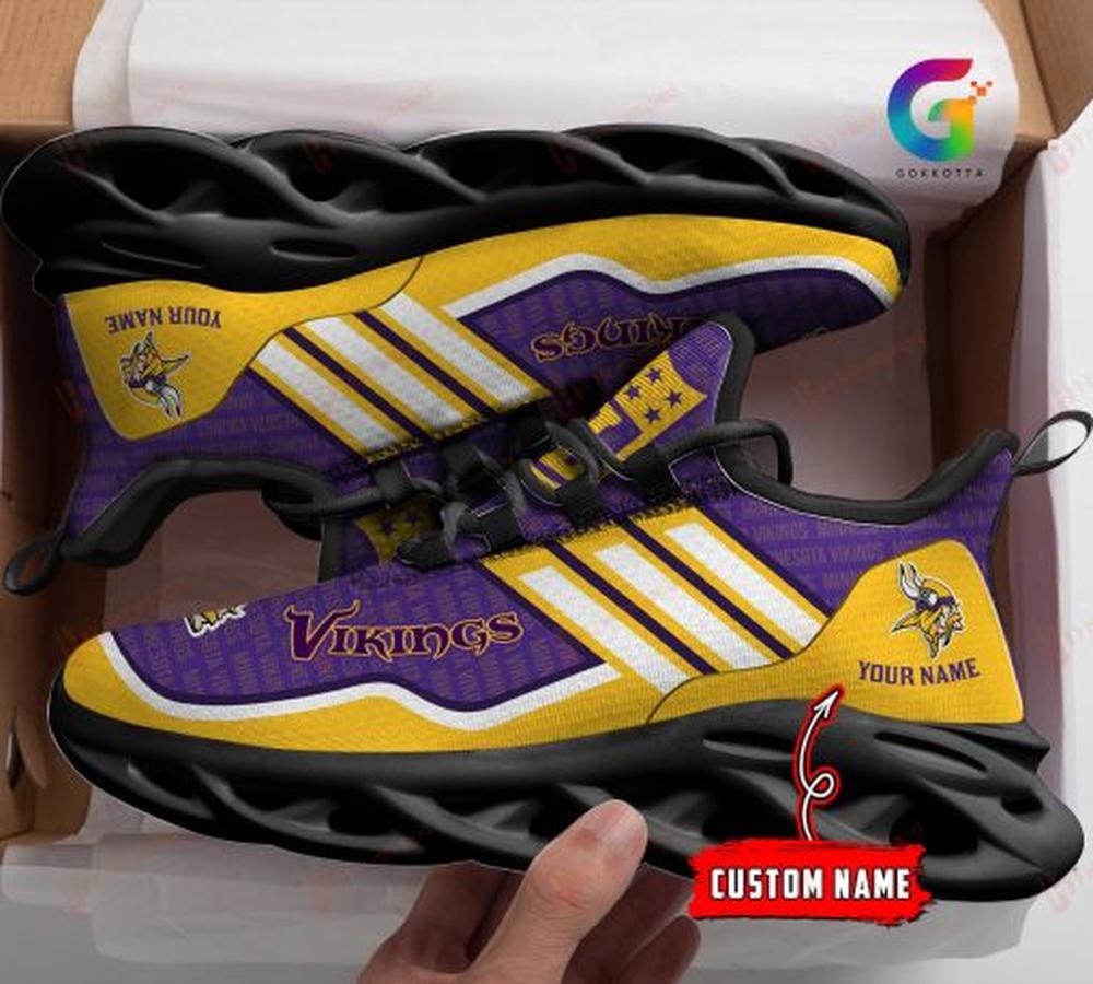 Kirklynnagency Minnesota Vikings Max Soul Shoes Sneakers For Men And Women 22 (2)