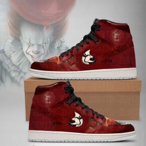 Kirklynnagency Pennywise Halloween AJ1 High Sneakers Shoes For Men And Women (3)