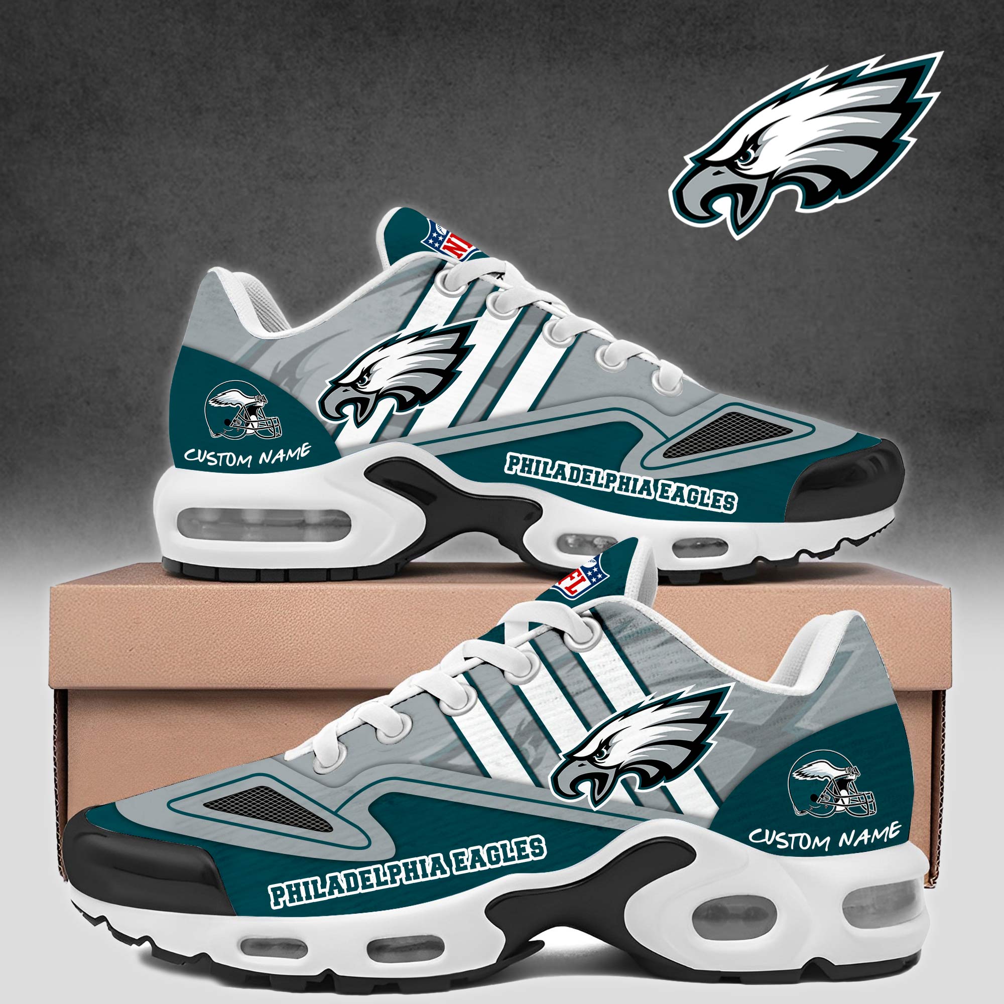 Kirklynnagency Philadelphia Eagles TN Shoes Sneakers For Men And Women (1)