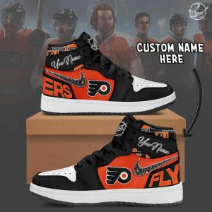Kirklynnagency Philadelphia Flyers AJ1 High Sneakers Shoes For Men And Women (1)