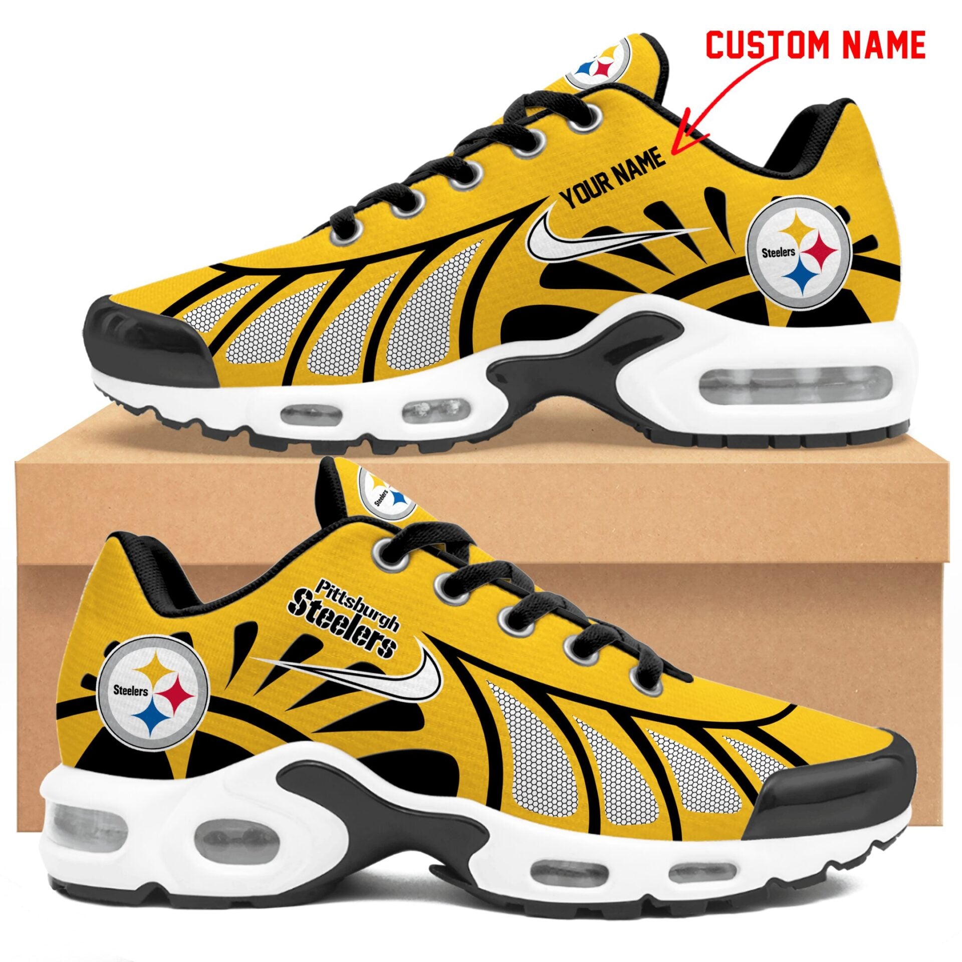 Kirklynnagency Pittsburgh Steelers TN Shoes Sneakers For Men And Women (5)