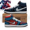 Kirklynnagency Spiderman x Venom AJ1 High Sneakers Shoes For Men And Women (1)