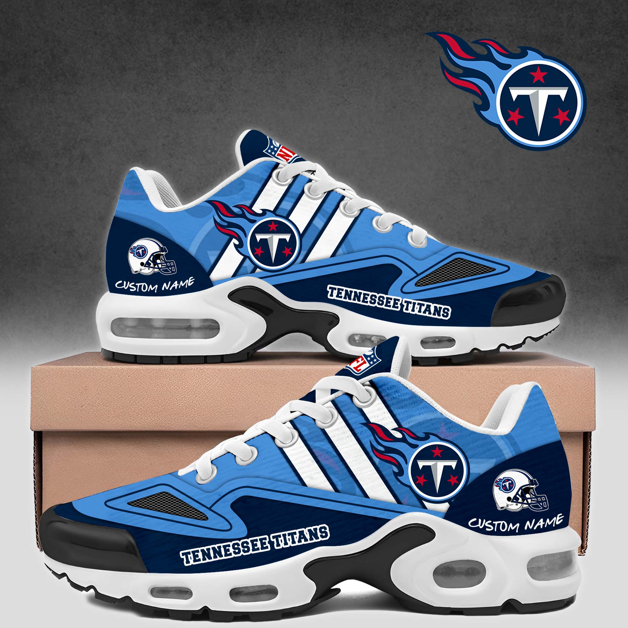 Kirklynnagency Tennessee Titans TN Shoes Sneakers For Men And Women (1)