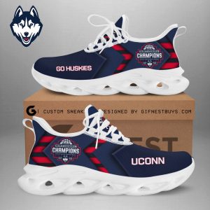 Kirklynnagency UConn Huskies Max Soul Shoes Sneakers For Men And Women 1 (2)