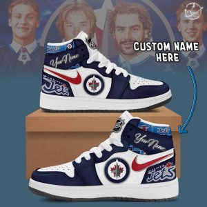 Kirklynnagency Winnipeg Jets AJ1 High Sneakers Shoes For Men And Women (1)