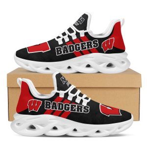 Kirklynnagency Wisconsin Badgers Max Soul Shoes Sneakers For Men And Women 5 (1)