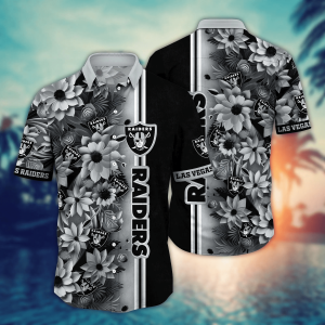 Las Vegas Raiders NFL Hawaiian Shirt Custom Parasols KLA Shirt