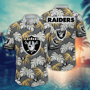 Las Vegas Raiders NFL Hawaiian Shirt Sea Shores KLA Shirt