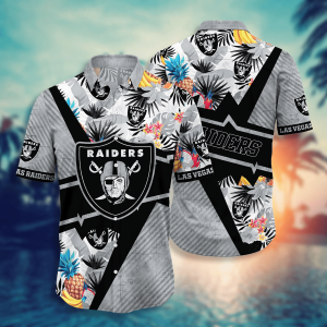 Las Vegas Raiders NFL Hawaiian Shirt Sunsets KLA Shirt