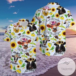 Laugh with the Funny Cow Farmer Hawaiian Shirt Unique Design