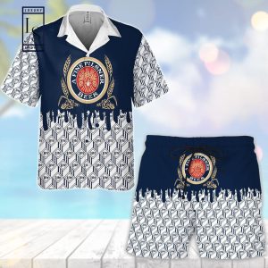 Lite Beer Signature Hawaiian Shirt with Shorts