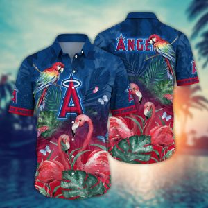 Los Angeles Angels MLB Hawaiian Shirt Ocean Waves KLA Shirt