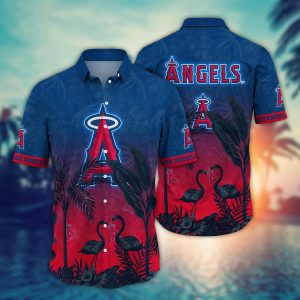 Los Angeles Angels MLB Hawaiian Shirt Starry Nightstime KLA Shirt