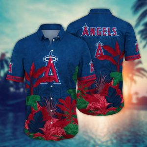 Los Angeles Angels MLB Hawaiian Shirt Sunburn KLA Shirt