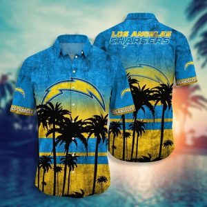Los Angeles Chargers Blue Color Gift For Fans NFL Hawaiian Shirt