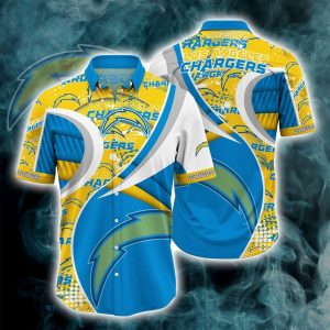 Los Angeles Chargers Gift For Fans NFL Hawaiian Shirt 02
