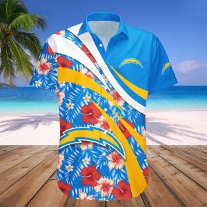 Los Angeles Chargers Hawaii Shirt Hibiscus Sport Style – NFL