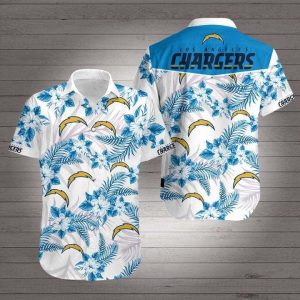 Los Angeles Chargers Hawaiian KLA Shirt For Big Fans