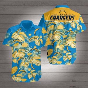 Los Angeles Chargers Hawaiian KLA Shirt For Sale