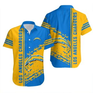 Los Angeles Chargers Hawaiian Shirt Quarter Style – NFL