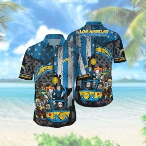 Los Angeles Chargers Hawaiian Shirts Style Hot Trending