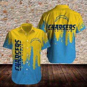 Los Angeles Chargers Limited Edition Hawaiian Shirt Trendy KLA Design 03