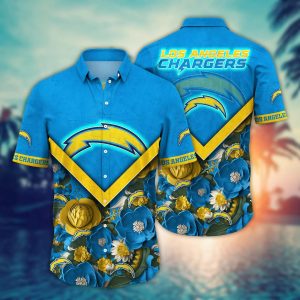 Los Angeles Chargers NFL Hawaiian Shirt Custom Vacation KLA Shirt