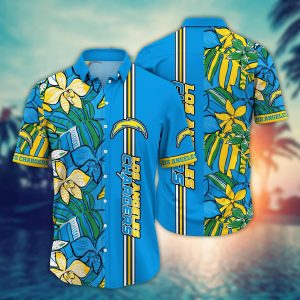 Los Angeles Chargers NFL Hawaiian Shirt Pool Days KLA Shirt