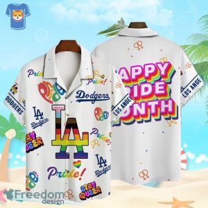 Los Angeles Dodgers MLB Happy Pride Month Hawaiian Shirt
