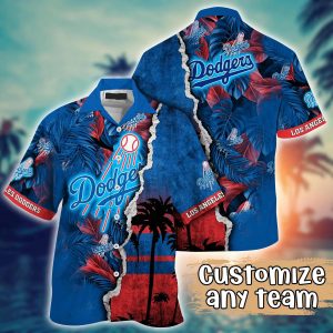 Los Angeles Dodgers MLB Hawaiian Shirt Custom Sandcastles KLA Shirt