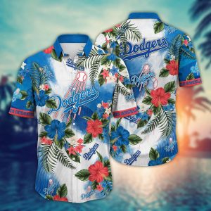 Los Angeles Dodgers MLB Hawaiian Shirt Ocean Wavestime KLA Shirt