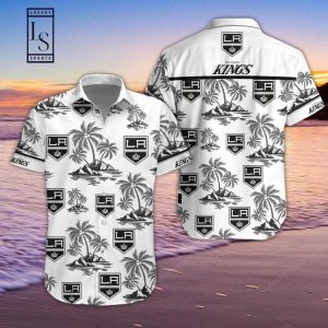 Los Angeles Kings Hawaiian Shirt with Matching Shorts