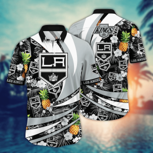 Los Angeles Kings NHL Hawaiian Shirt Fireflies KLA Shirt
