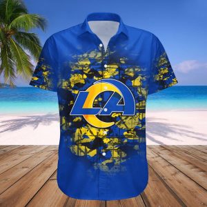 Los Angeles Rams Hawaii Shirt Camouflage Vintage – NFL