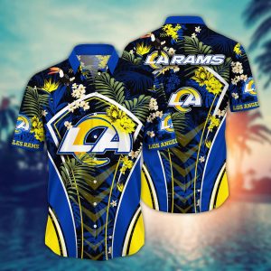 Los Angeles Rams NFL Hawaiian Shirt Golden Hour KLA Shirt