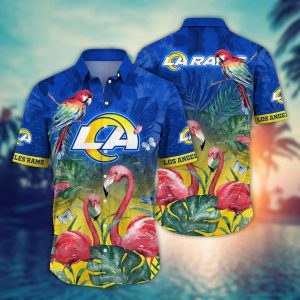 Los Angeles Rams NFL Hawaiian Shirt Ice-Cold Drinks KLA Shirt