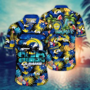 Los Angeles Rams NFL Hawaiian Shirt Mosquito Bitestime KLA Shirt