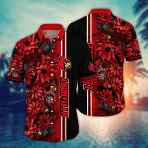 Louisville Cardinals NCAA Hawaiian Shirt Custom Brightness KLA Shirt