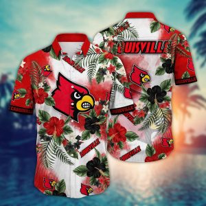 Louisville Cardinals NCAA Hawaiian Shirt Daylighttime KLA Shirt