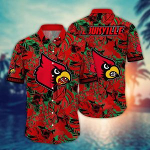 Louisville Cardinals NCAA Hawaiian Shirt Shorts KLA Shirt
