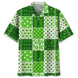 Lucky Irish St.Patrick Day Trendy Hawaiian Shirt