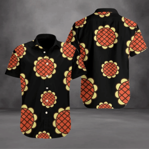 Luffy Dressrosa Sunflower Hawaiian Shirt
