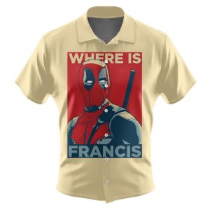 Marvels Deadpool Graphic Design Trendy Casual Vacation Wear Deadpool Hawaiian Shirt