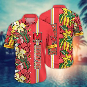 Maryland Terrapins NCAA Hawaiian Shirt Beer Gardens KLA Shirt