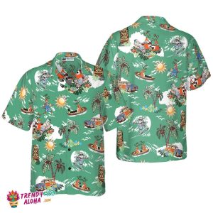 Merry Christmas Santa Claus 10 Hawaiian Shirt