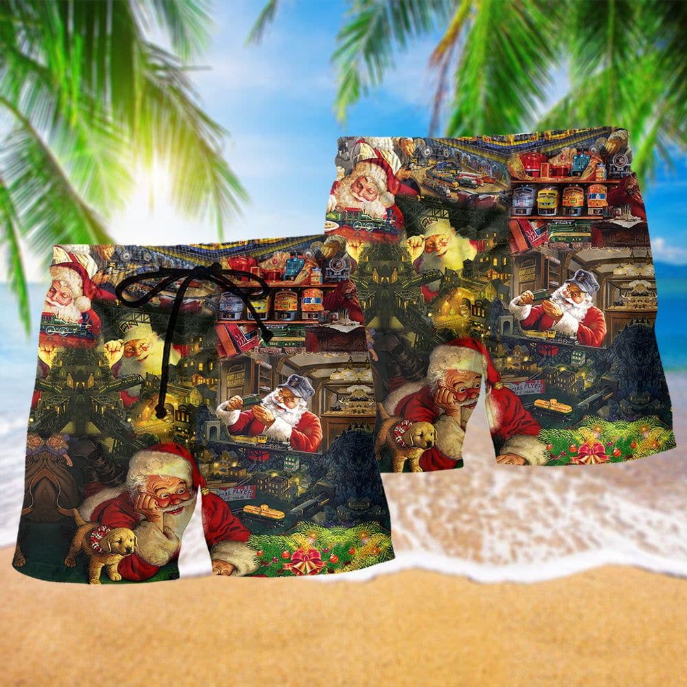 mery-xmas-santa-toys-train-factory-trendy-aloha-hawaiian-beach-shorts-7961-qukez.jpg