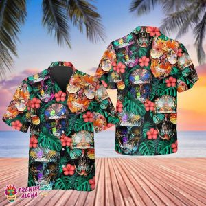 Mexican Vibe Skull Trendy Summer Beach Bachelor Party Shirt